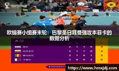 欧锦赛小组赛末轮：巴黎圣日耳曼强攻本菲卡的数据分析